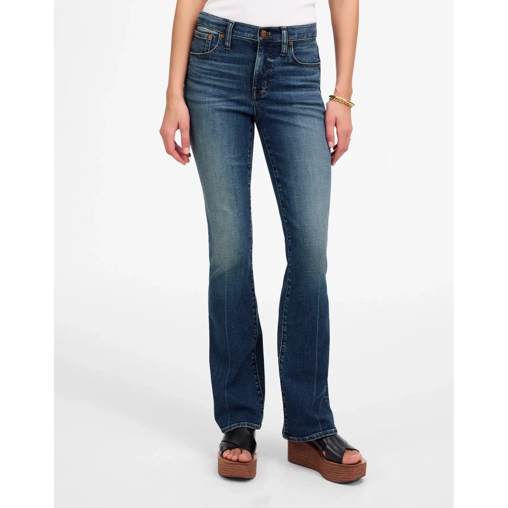 Madewell Mid‎ Rise Kick Out Full-Length Jeans in Devito Wash Women's Size 26T